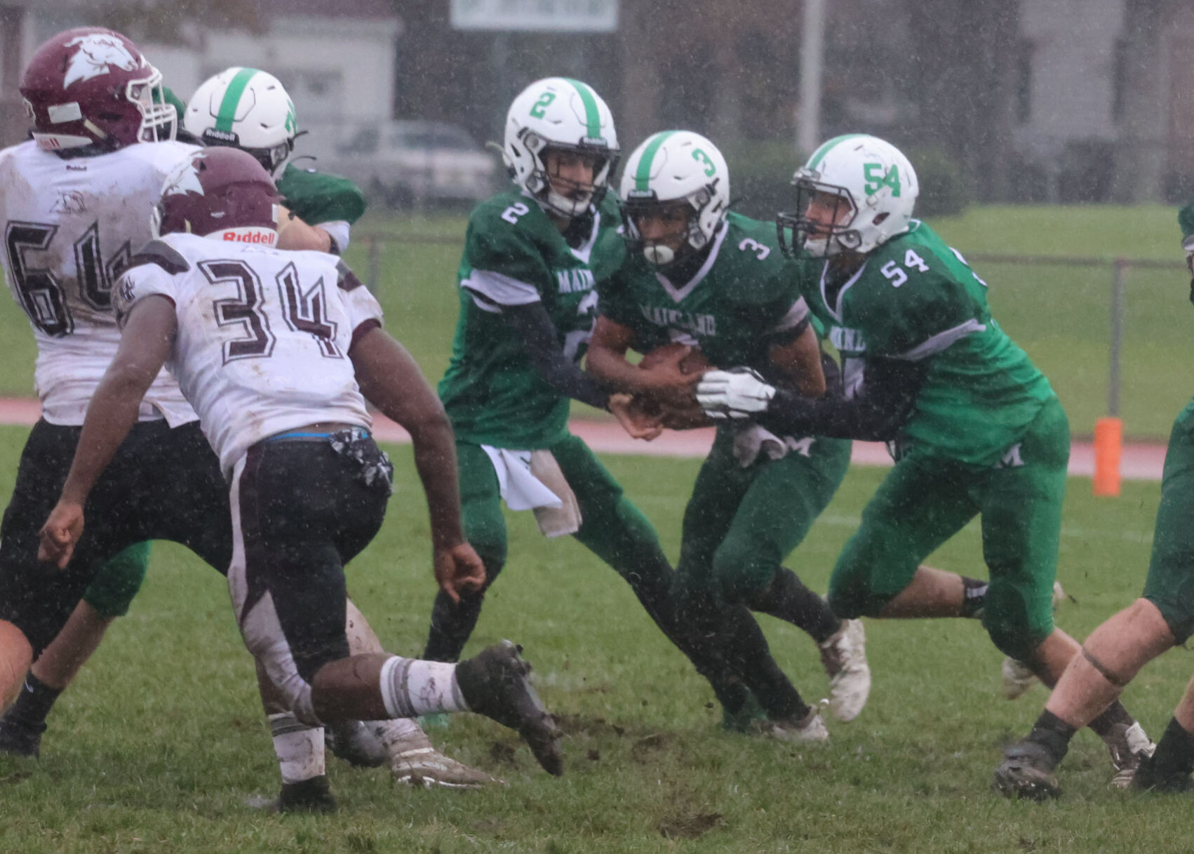 Pleasantville vs Mainland football